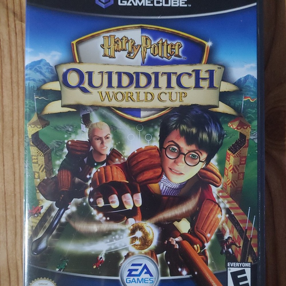 Harry Potter Quidditch World Cup Gamecube game (CIB)